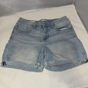 Vigoss Jean‎ Shorts Women's 29 Marley Short Cuffed Stretch